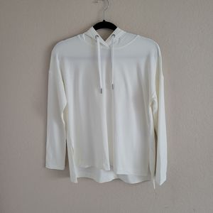 Banana republic white hoodie
